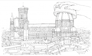 Litografia God Bless Brunelleschi – NemO’s